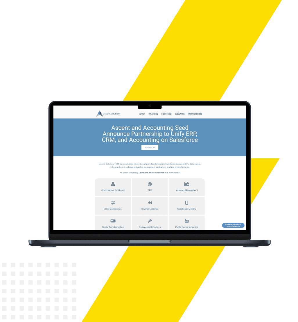 Kalendarz rezerwacji dla Ascent Solutions
