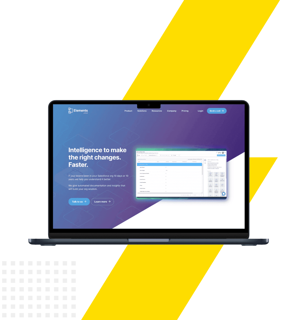 Aplikacja Salesforce Intelligence dla Elements.cloud
