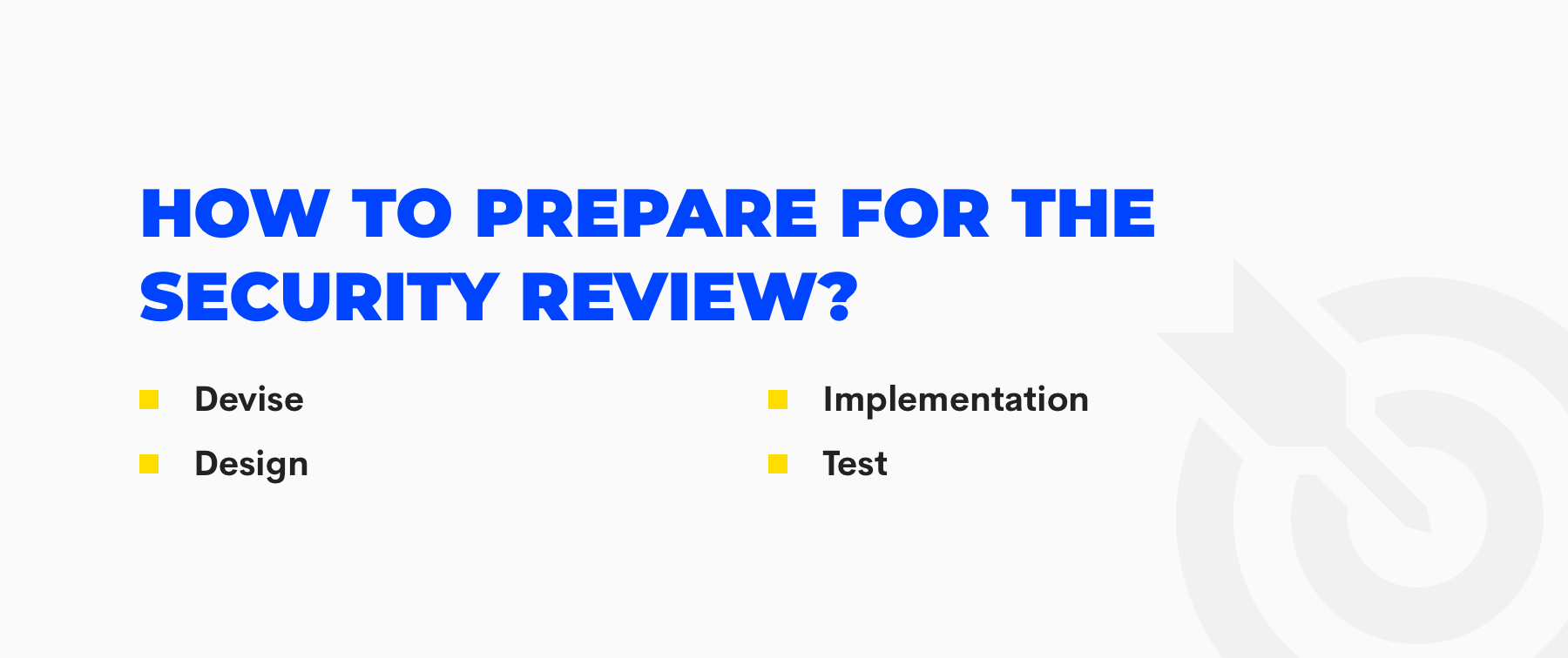 how to prepare for salesforce security review