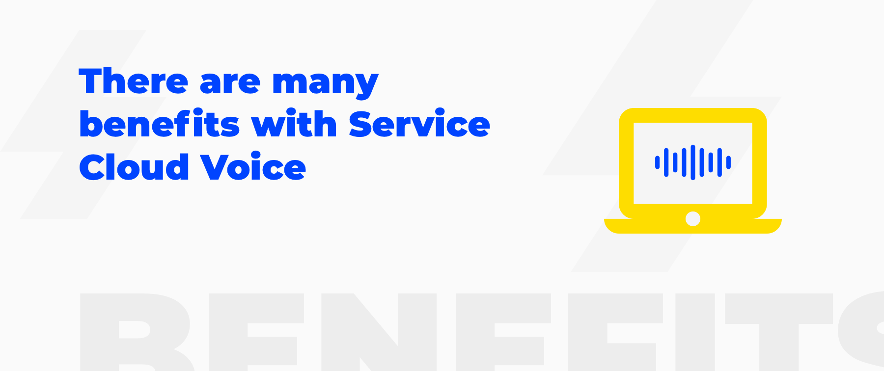 benefits of Salesforce Service Cloud Voice